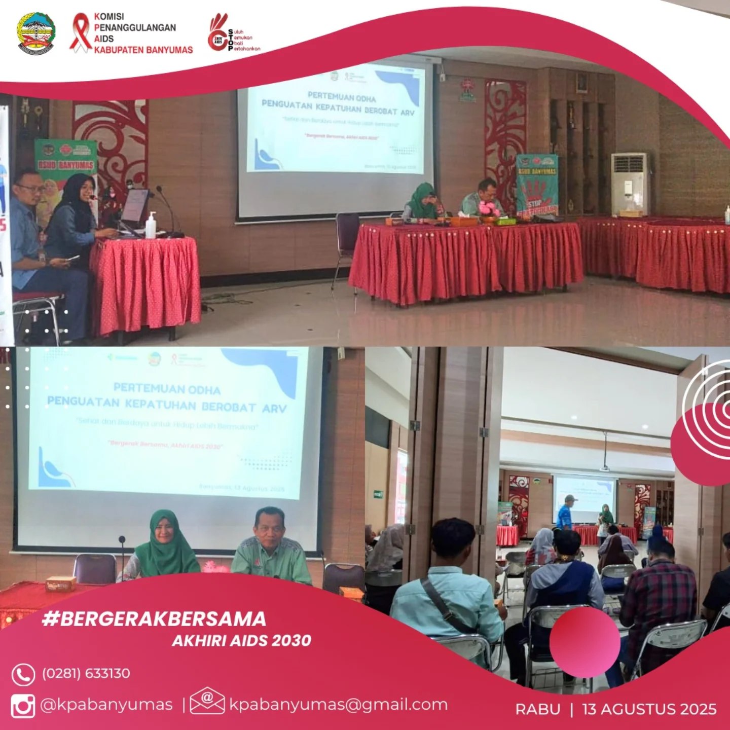 Tingkatkan Kualitas Hidup Pasien, Dinkes dan RSUD Banyumas Gelar Penguatan Kepatuhan Berobat ARV